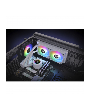 Thermaltake TH240 V2 ARGB Sync All-In-One Liquid Cooler Snow Edition, water cooling (Kolor: BIAŁY)