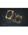Alphacool Apex Stealth Metal Power 120mm fan 3000rpm, case fan (Kolor: CZARNY) - nr 25