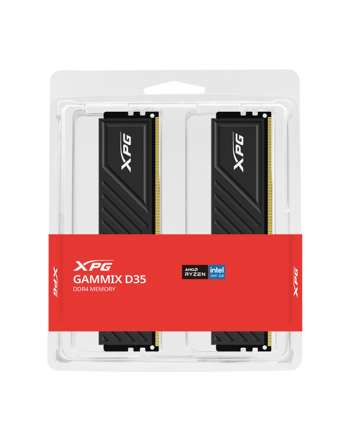 ADATA DDR4 - 32GB - 3600 - CL - 18 (2x 16 GB) dual kit, RAM (Kolor: CZARNY, AX4U360016G18I-DTBKD35, XPG Gammix D35, INTEL XMP) główny