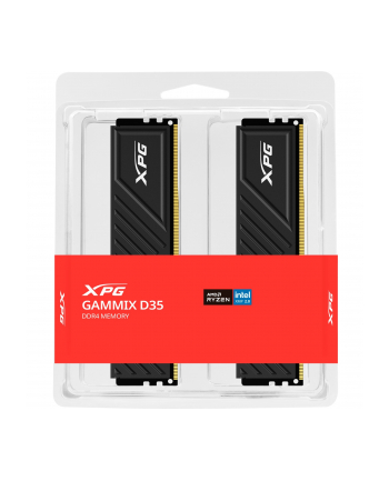 ADATA DDR4 - 64GB - 3600 - CL -18 (2x 32 GB) dual kit, RAM (Kolor: CZARNY, AX4U360032G18I-DTBKD35, XPG Gammix D35, INTEL XMP)