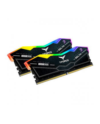 Team Group DDR5 - 48GB - 7200 - CL - 34 (2x 24 GB) dual kit, RAM (Kolor: CZARNY, FF3D548G7200HC34ADC01, Delta RGB, INTEL XMP)