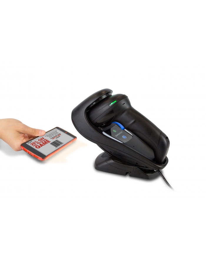 Datalogic Gryphon I GD4520, barcode scanner (Kolor: CZARNY, incl. USB cable, base) główny