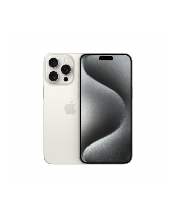 Apple iPhone 15 Pro - 6.7 - Max 1TB, Mobile Phone (Titanium White, iOS)