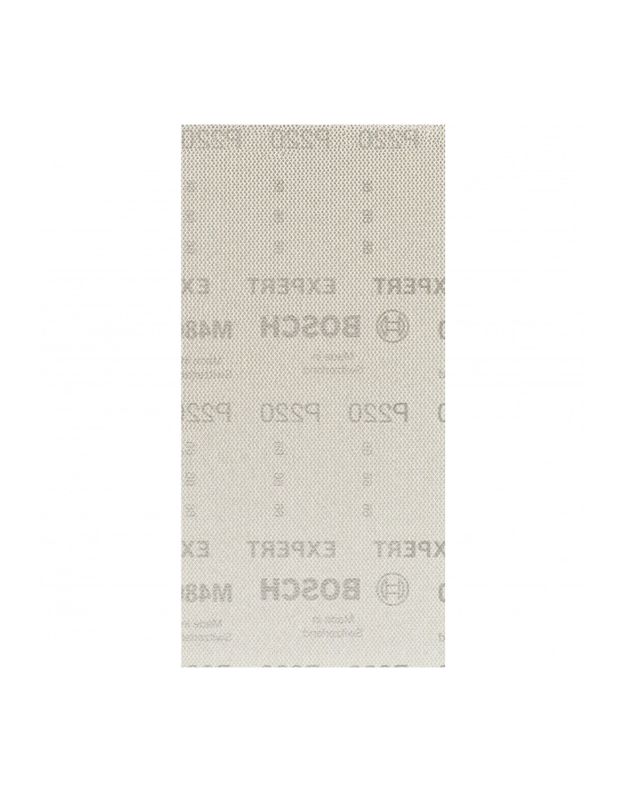 bosch powertools Bosch Expert M480 mesh structure sanding sheet 115 x 230mm, K220 (50 pieces, for orbital sanders) główny