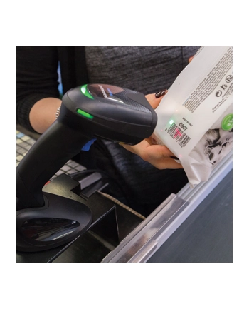 Datalogic Gryphon I GD4520, barcode scanner (Kolor: CZARNY, incl. USB cable, base) nr 2