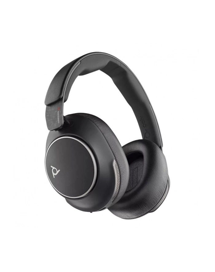 Słuchawki bezprzewodowe z mikrofonem Poly Voyager Surround 80 UC czarne główny