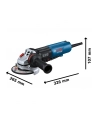 bosch powertools Bosch angle grinder GWS 17-125 PSB Professional (blue/Kolor: CZARNY, 1,700 watts) - nr 13