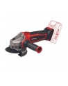 Einhell cordless angle grinder TE-AG 18/115 Q Li Solo, 18 volts (red/Kolor: CZARNY, without battery and charger) - nr 1