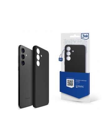3mk pczerwonyection Etui na telefon 3mk do Samsung Galaxy S24 silikonowe, czarne nr 1