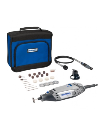 Dremel multifunctional tool 3000-2/25 A'C (gray, 130 watts, 25-piece accessories, soft bag) nr 2
