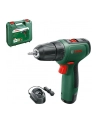 bosch powertools Bosch cordless drill/screwdriver EasyDrill 1200 (green/Kolor: CZARNY, Li-ion battery 1.5Ah, case) - nr 1