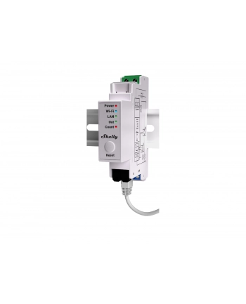 Shelly PRO EM - 2x 50A, relay (Kolor: BIAŁY)