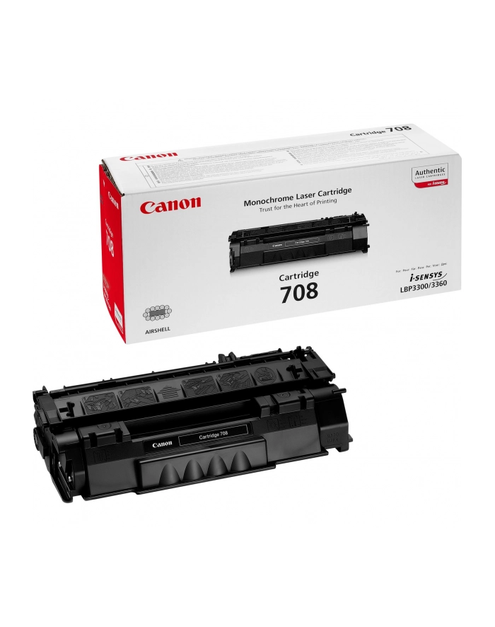 Tonery Toner 708/Black 2500sh f LBP3300 LBP3360 główny