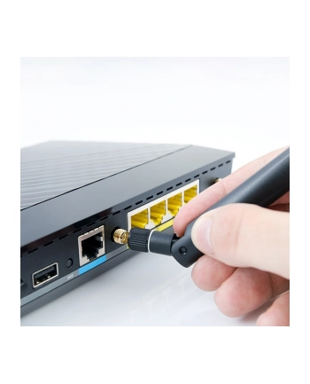 qoltec Antena Wi-Fi 2.4/2.5GHz | 5.1/5.8GHz | 5dBi | dookólna |   wewnętrzna nr 1
