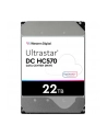 western digital WD Ultrastar DC HC570 22TB, hard drive (SATA 6 Gb/s, 3.5'', SE) - nr 2