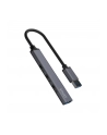 savio Hub 4 porty USB-A - 3 x USB-A 2.0, 1 x USB-A 3.0, 5 Gbps, Aluminium, AK-70 - nr 16