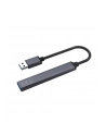 savio Hub 4 porty USB-A - 3 x USB-A 2.0, 1 x USB-A 3.0, 5 Gbps, Aluminium, AK-70 - nr 22