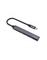 savio Hub 4 porty USB-C - 3 x USB-A 2.0, 1 x USB-A 3.1 3.1 GEN 1, 5 Gbps, AK-71 - nr 11