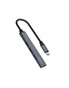savio Hub 4 porty USB-C - 3 x USB-A 2.0, 1 x USB-A 3.1 3.1 GEN 1, 5 Gbps, AK-71 - nr 3