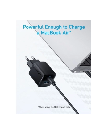 anker Ładowarka sieciowa 323 33W 1xUSB-A 1xUSB-C czarna