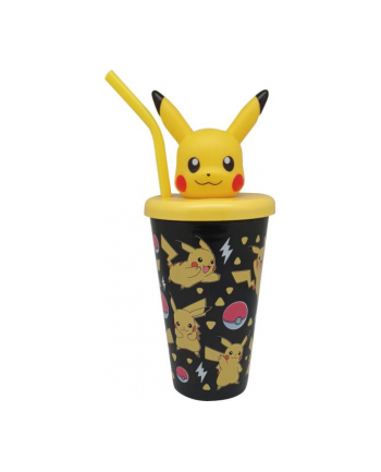 Kubek 500ml z nakładką 3D Pokemon PK00028 Kids Euroswan