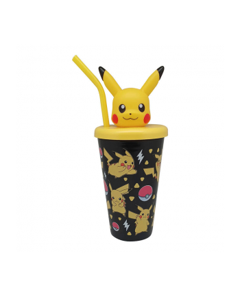Kubek 500ml z nakładką 3D Pokemon PK00028 Kids Euroswan