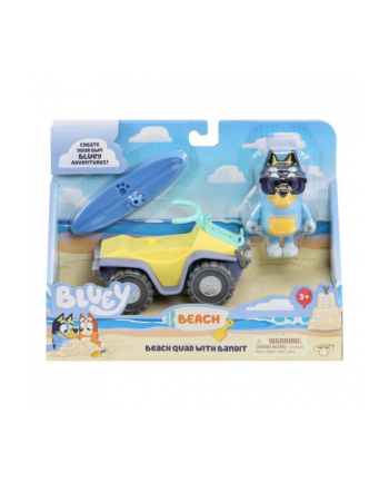 tm toys Bluey mini Zestaw pojazd plażowy 17549