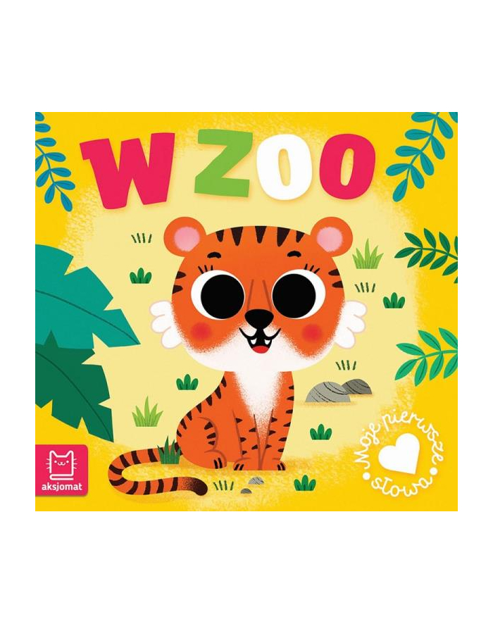 aksjomat Książeczka Moje pierwsze słowa. W zoo główny