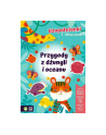 zielona sowa Książeczka Uzupełnianki z naklejkami. Przygody z dżungli i oceanu - nr 1