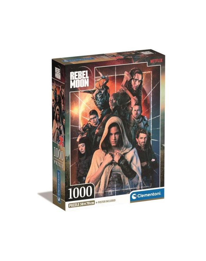 Clementoni Puzzle 1000el Compact Netflix Rebel Moon 39864 główny