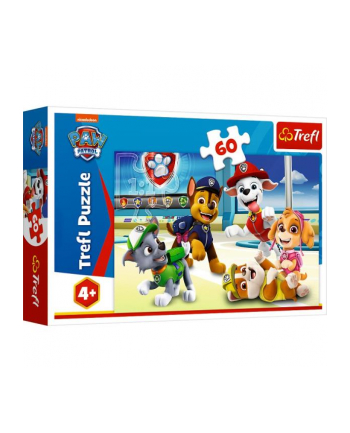 Puzzle 60el W świecie Piesków. Psi Patrol PAW PATROL 17392 TREFL