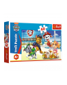 Puzzle 60el W świecie Piesków. Psi Patrol PAW PATROL 17392 TREFL - nr 2