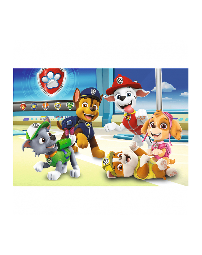Puzzle 60el W świecie Piesków. Psi Patrol PAW PATROL 17392 TREFL główny