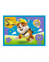 Puzzle 4w1 Biegnące Pieski. Psi Patrol PAW PATROL 34628 TREFL - nr 3
