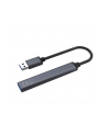 savio Hub 4 porty USB-A - 3 x USB-A 2.0, 1 x USB-A 3.0, 5 Gbps, Aluminium, AK-70 - nr 22