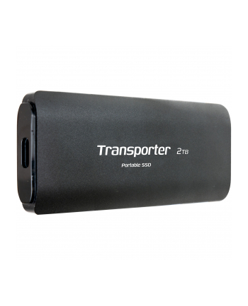 Patriot Transporter Portable SSD 2 TB, External SSD (Kolor: CZARNY, USB-C 3.2 Gen 2 (10 Gbit/s))