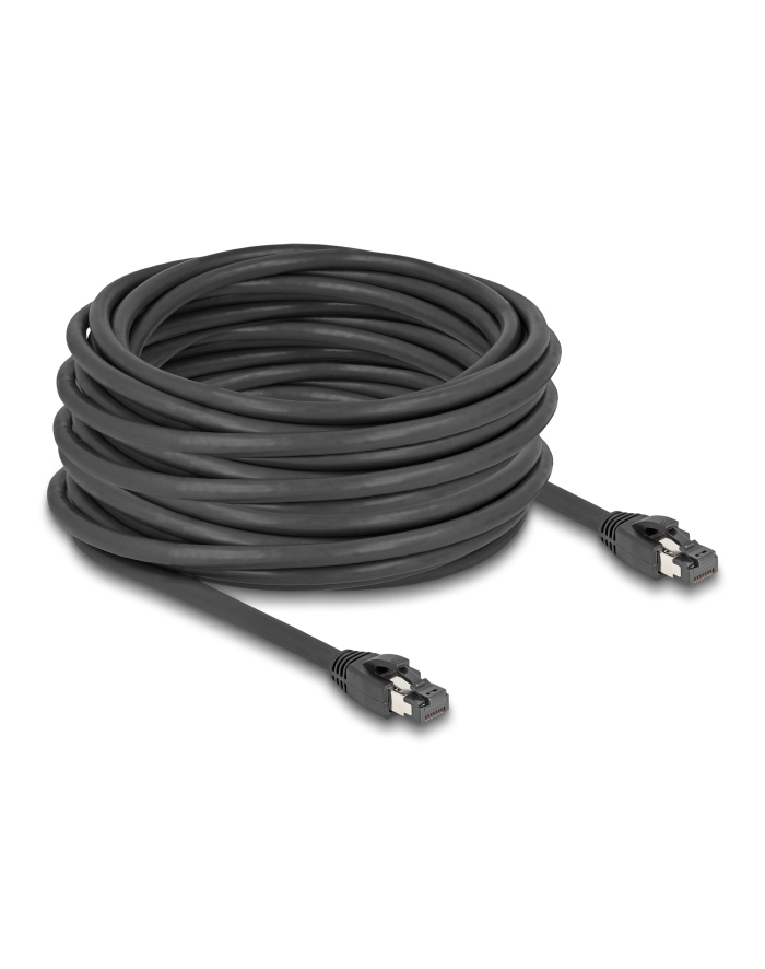 DeLOCK network cable RJ-45 Cat.8.1 S/FTP, up to 40 Gbps (Kolor: CZARNY, 15 meters) główny