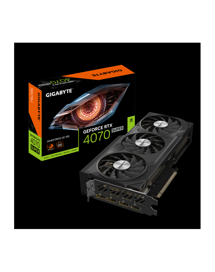 gigabyte Karta graficzna RTX 4070 SUPER WINDFORCE OC 12G GDDR6X 192bit główny