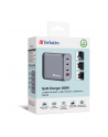 Verbatim GaN charger 200W, 1x USB-A, 3x USB-C (grey, PD 3.0, QC 3.0) - nr 33