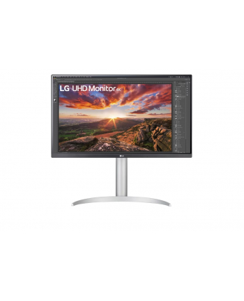 lg electronics LG LG 27 Ultra HD 4K 27UP85NP-W, LED monitor - 27 - silver/Kolor: CZARNY, UltraHD/4K, IPS, HDR, USB-C