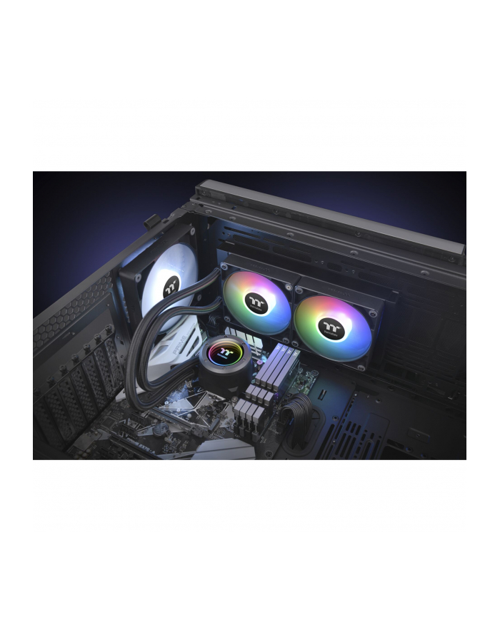 Thermaltake TH240 V2 ARGB Sync All-In-One Liquid Cooler, water cooling (Kolor: CZARNY) główny
