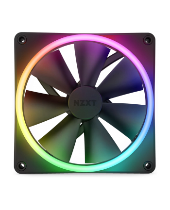 NZXT F140 RGB DUO Single 140x140x25, case fan (Kolor: CZARNY, single fan, without controller)