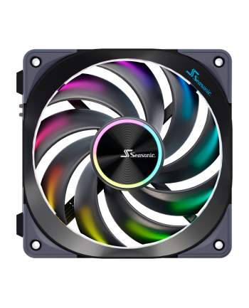 Seasonic MagFlow ARGB, case fan (Kolor: CZARNY, 1-fan kit)