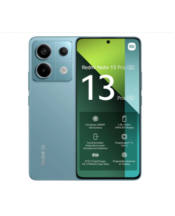 Xiaomi Redmi Note 13 Pro - 6.67 - 256GB, Mobile Phone (Ocean Teal, System Android 13, 5G)