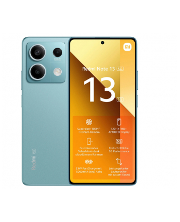 Xiaomi Redmi Note 13 - 6.67 - 256GB, Mobile Phone (Ocean Teal, System Android 13, 5G)