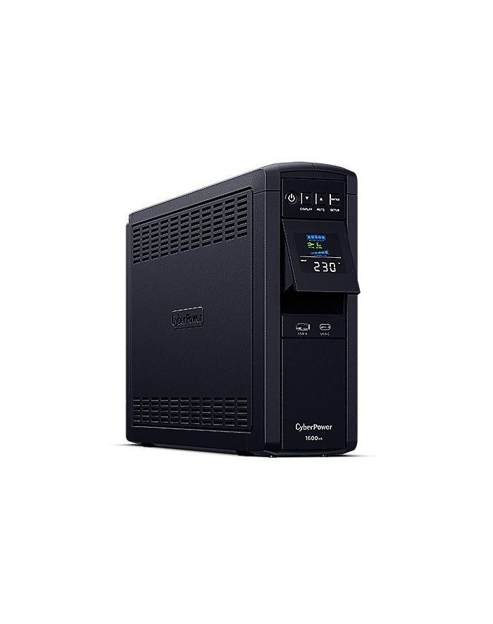 cyberpower Zasilacz awaryjny UPS CP1600EPFCLCD 1600VA/1000W AVR/LCD/6xSchuko główny