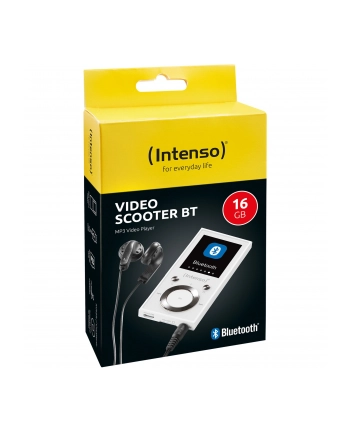 Intenso Video Scooter, Portable Player (Kolor: BIAŁY, 16 GB, Bluetooth) nr 1