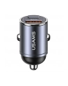 usams Ładowarka samochodowa 30W 1xUSB+1xUSB-C C38 Fast Charge Stalowa - nr 1