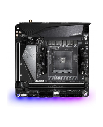 gigabyte Płyta główna B550I AORUS PRO AX AM4 2DDR4 HDMI/DP mITX