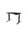 cama meble Biurko z elektryczną regulacją wysokości MOON 121x67x72-120 czarny/antracyt - nr 4